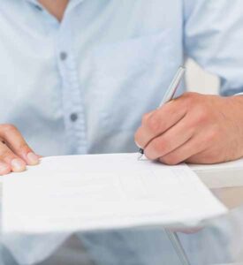 writing an affidavits